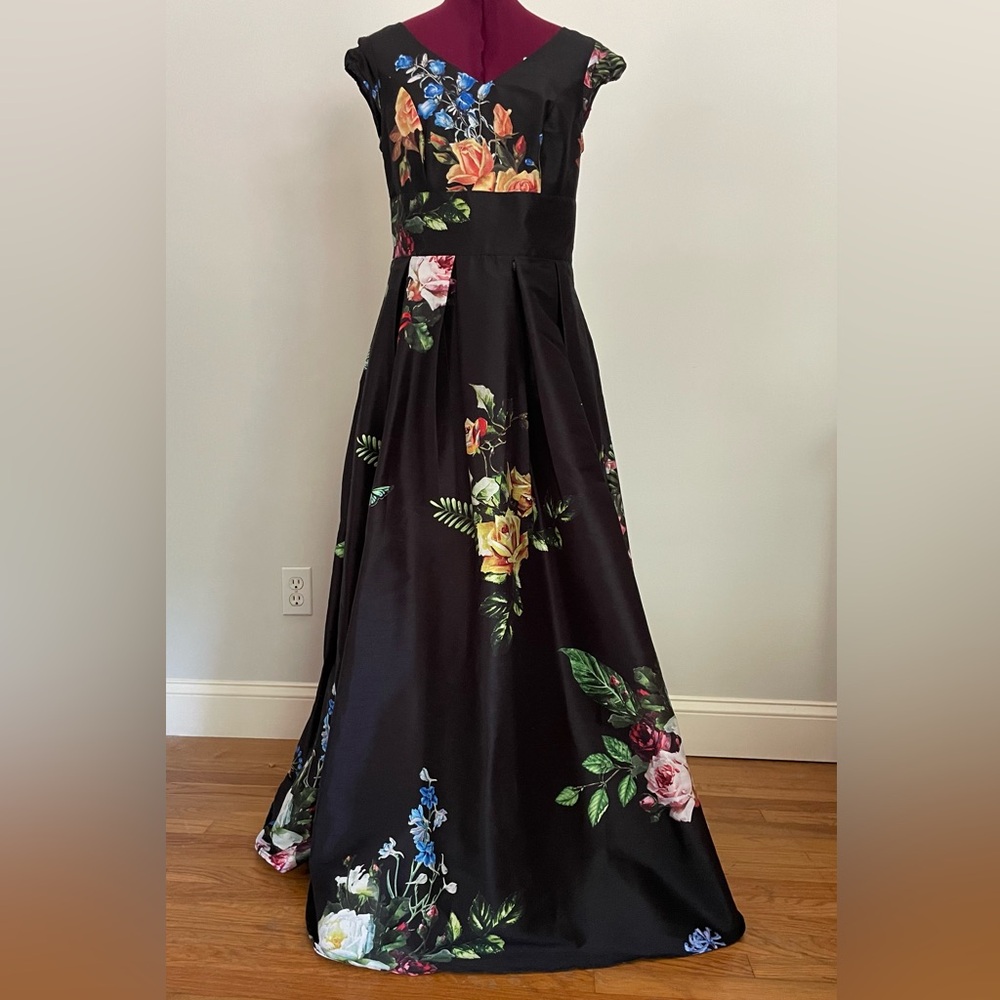 Floor length formal evening gown
